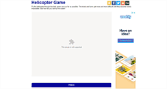 Desktop Screenshot of play-helicopter-game.com